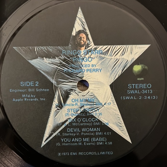 Ringo Starr - “RINGO” Vinyl LP - Picture 5 of 5